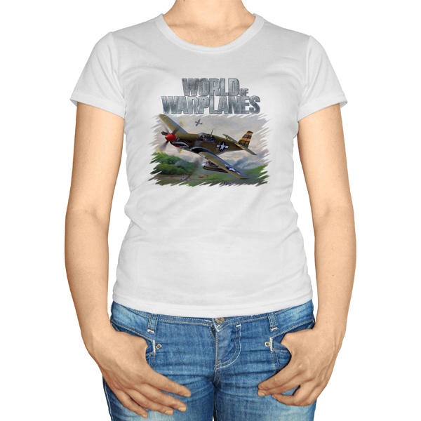 Женская футболка World of Warplanes