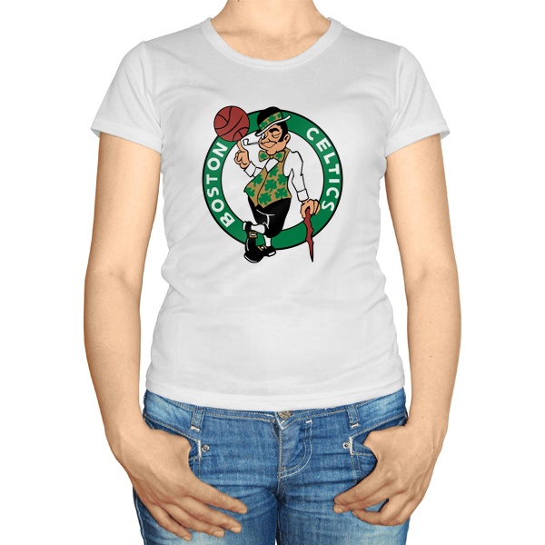 Женская футболка Boston Celtics