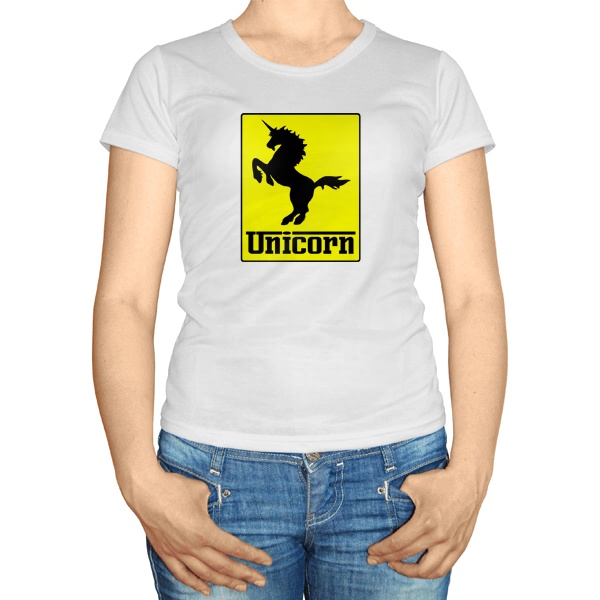 Женская футболка Unicorn (Ferrari)