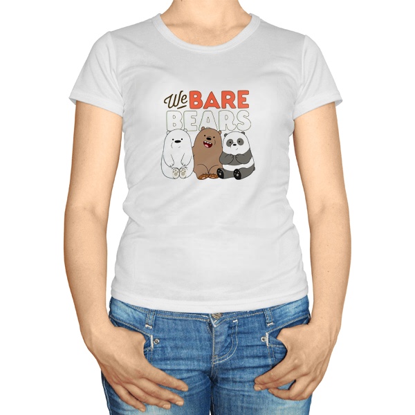 Женская футболка Вся правда о медведях