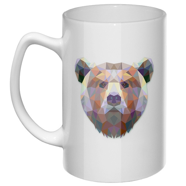 Большая кружка Русский медведь