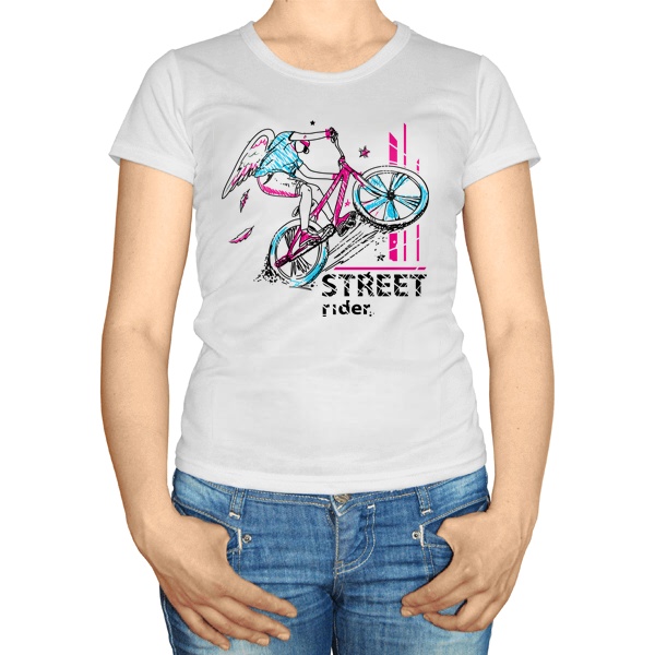 Женская футболка Street Rider