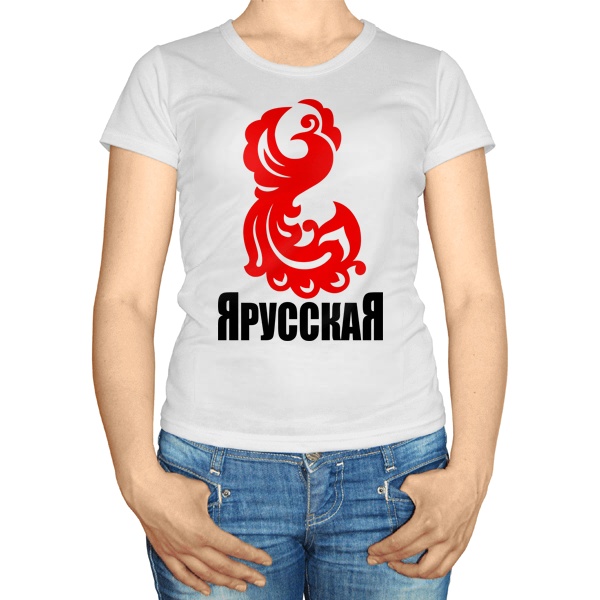 Женская футболка Я русская
