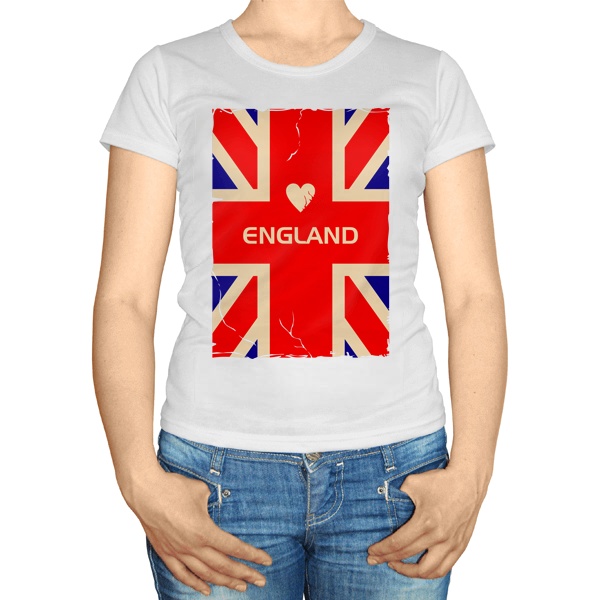 Женская футболка England
