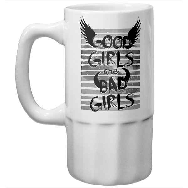 Пивная кружка Good girls are bad girls